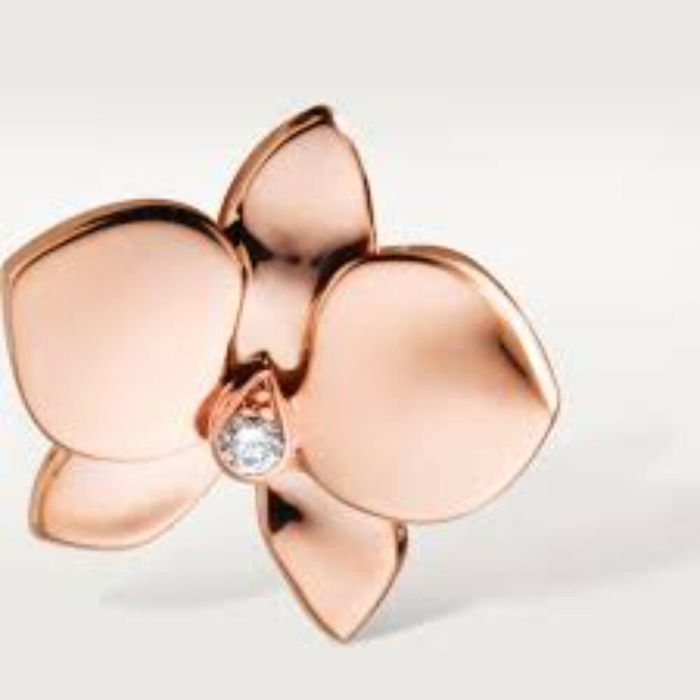 Cartier Ring Caresse d'Orchidees par Diamond Rose Gold